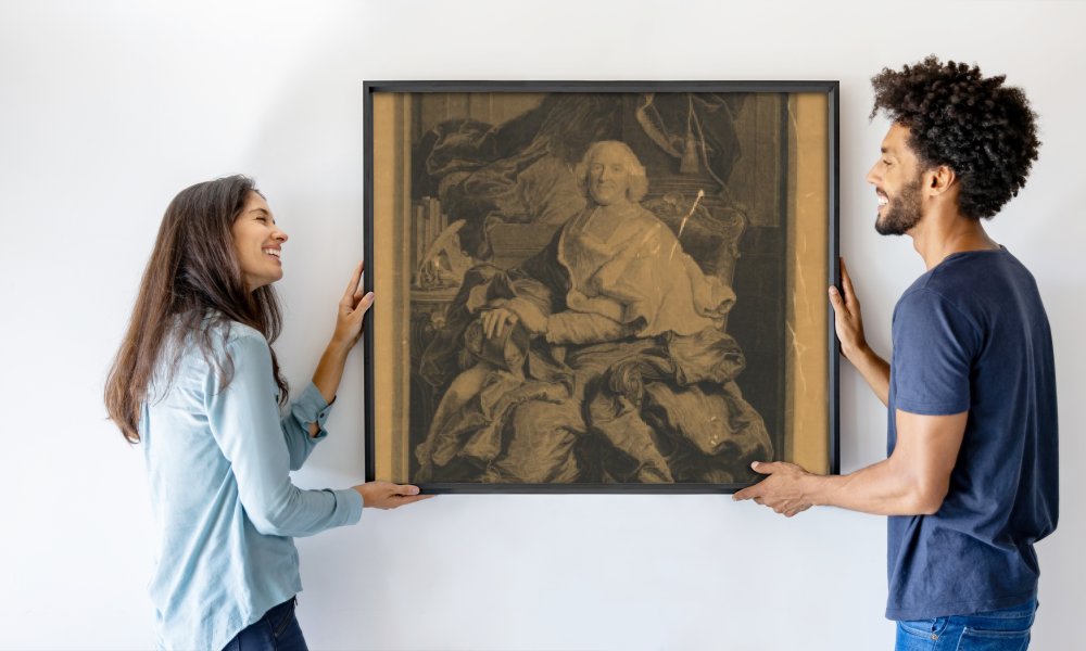 Pierre Drevet, after Hyacinthe Rigaud