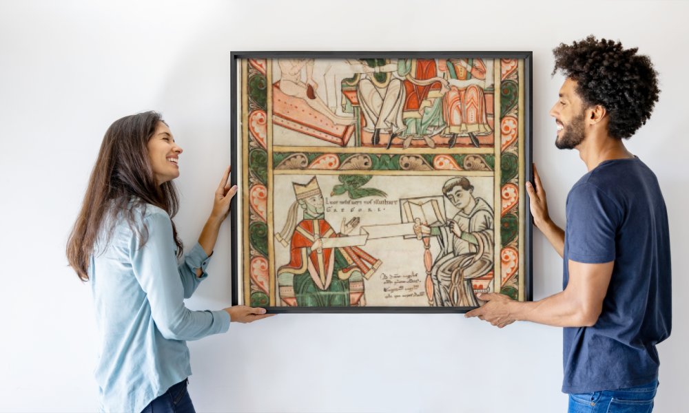 probably by Abbot Frowin