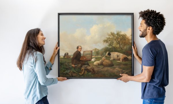 Hendrikus van de Sande Bakhuyzen (signed by artist)