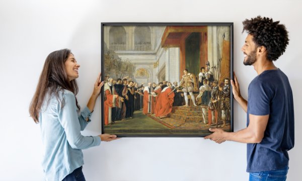 Joseph Denis Odevaere (signed by artist)