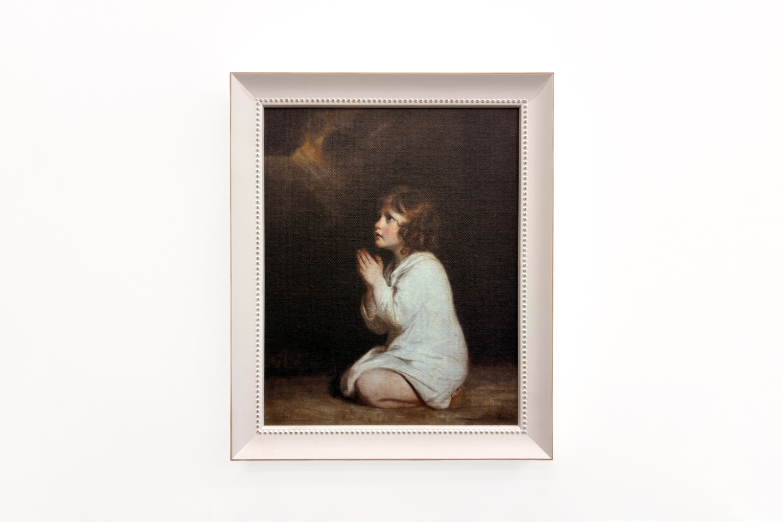 Le petit Samuel en prière, 1777, 0,89 x 0,7 m, musée Fabre, Montpellier - Joshua Reynolds