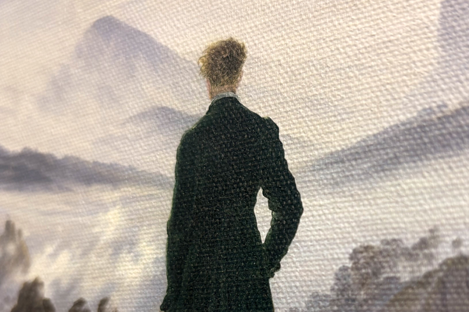 Le Voyageur contemplant une mer de nuages - Caspar David Friedrich