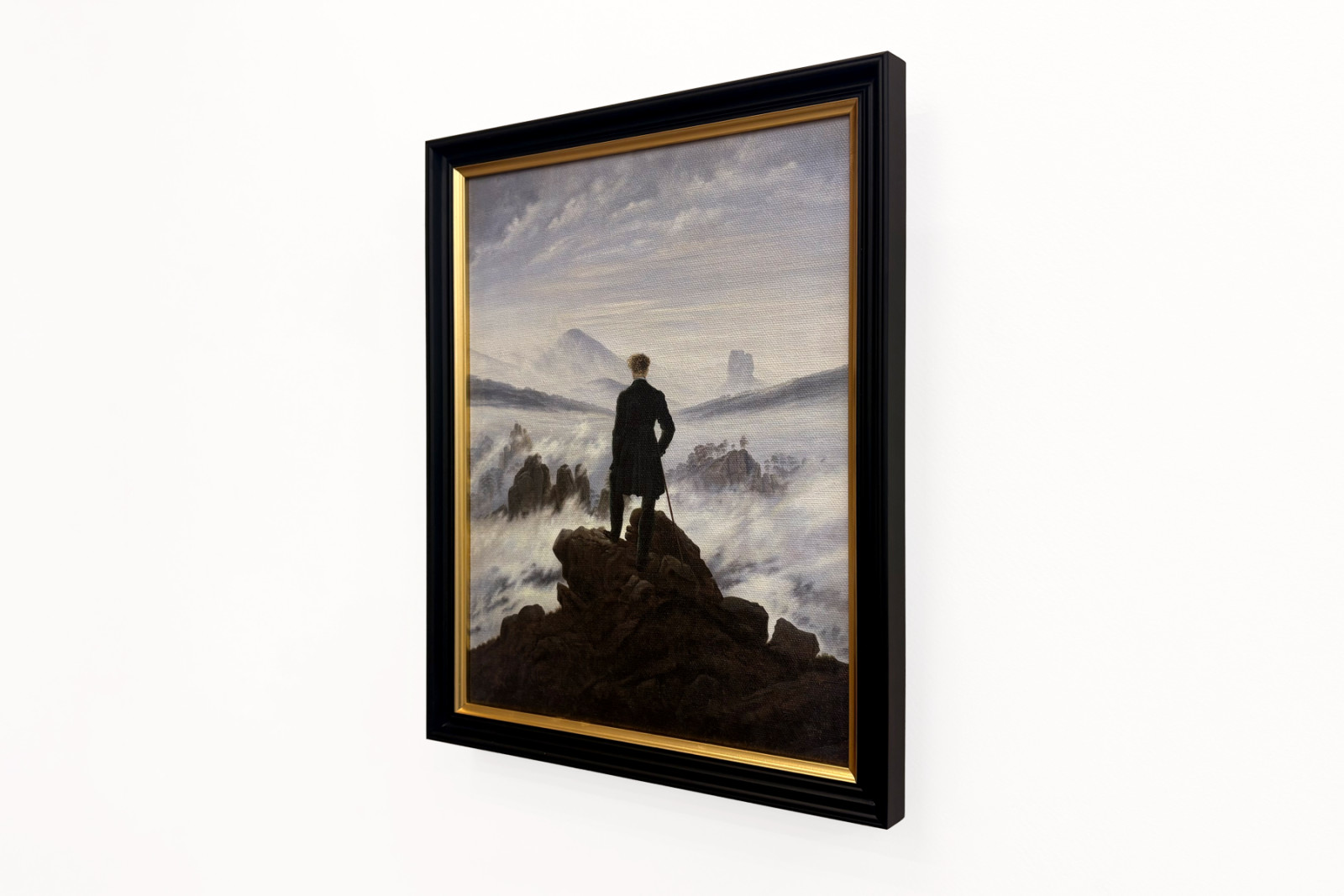 Le Voyageur contemplant une mer de nuages - Caspar David Friedrich