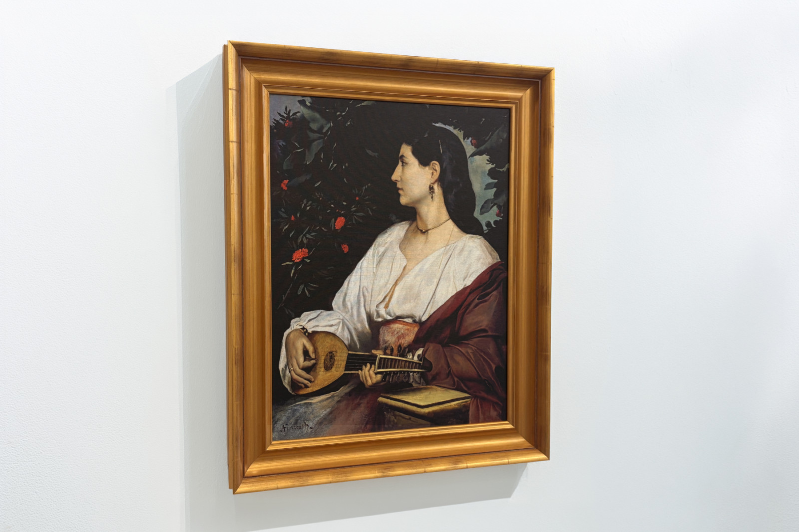 Le joueur de mandoline, 1865 - Anselm Feuerbach
