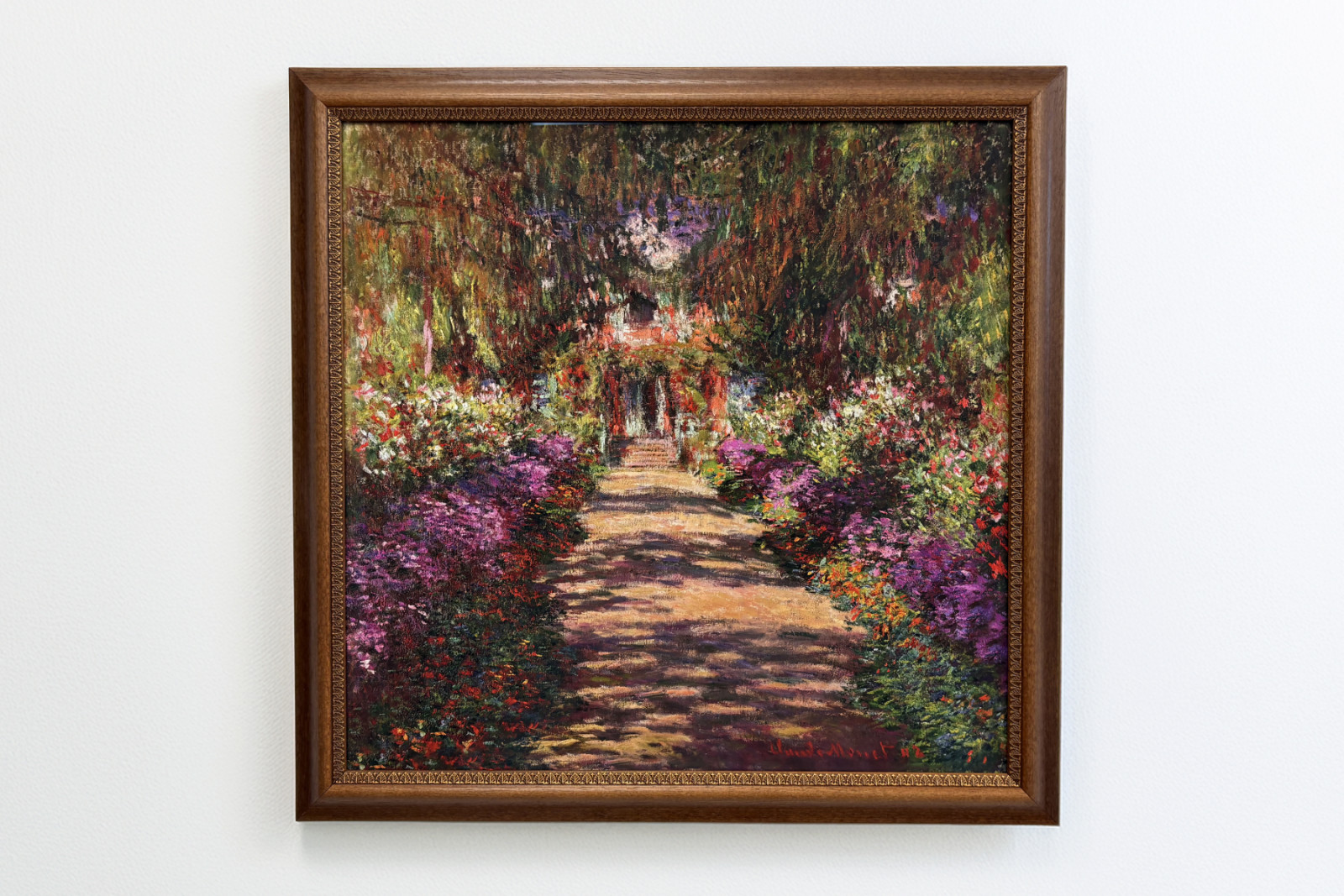 Un chemin dans le jardin de Monet, Giverny, 1902 - Claude Monet