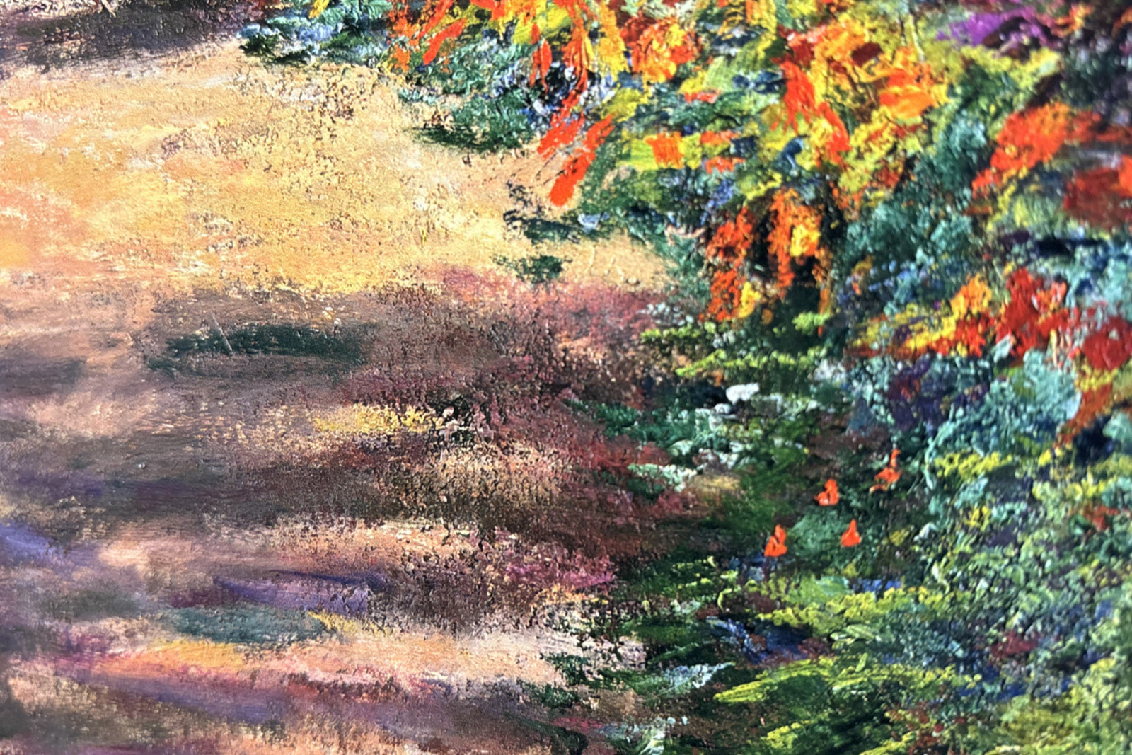 Un chemin dans le jardin de Monet, Giverny, 1902 - Claude Monet