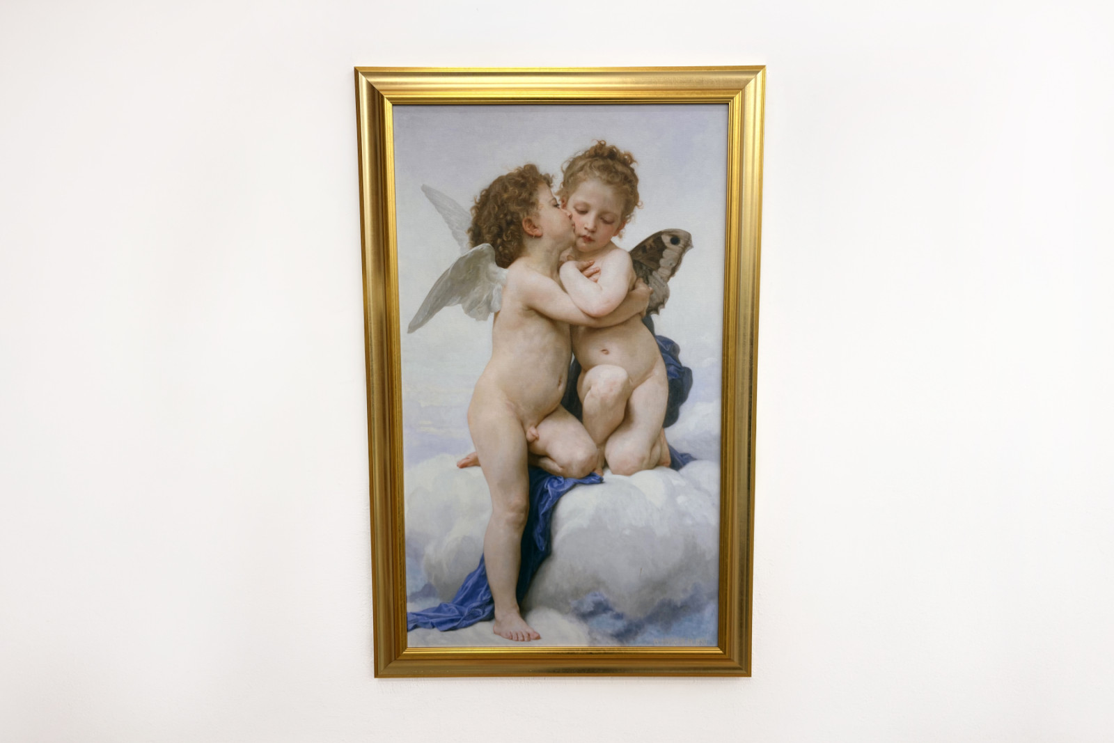Cupidon et Psyché enfants, Le premier baiser, 1890 - William-Adolphe Bouguereau