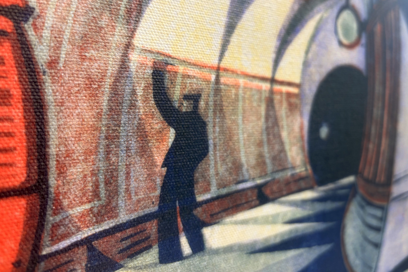 Le train souterrain, vers 1932 - Cyril Edward Power