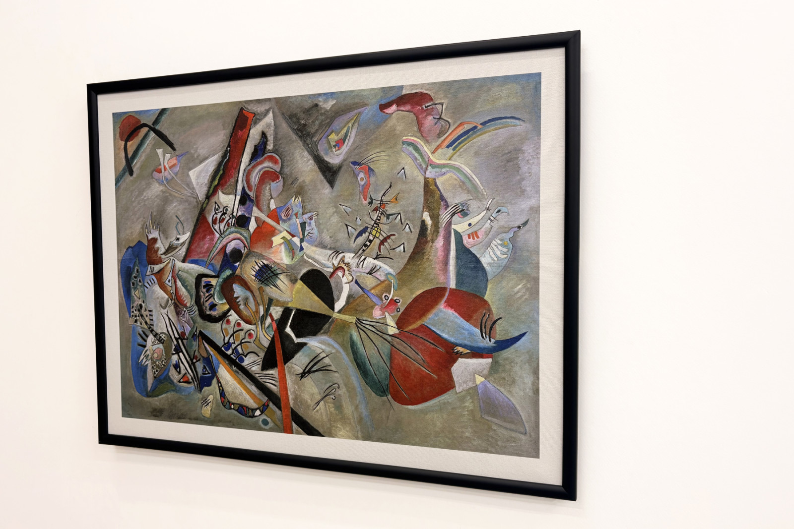 Dans le gris - Wassily Kandinsky