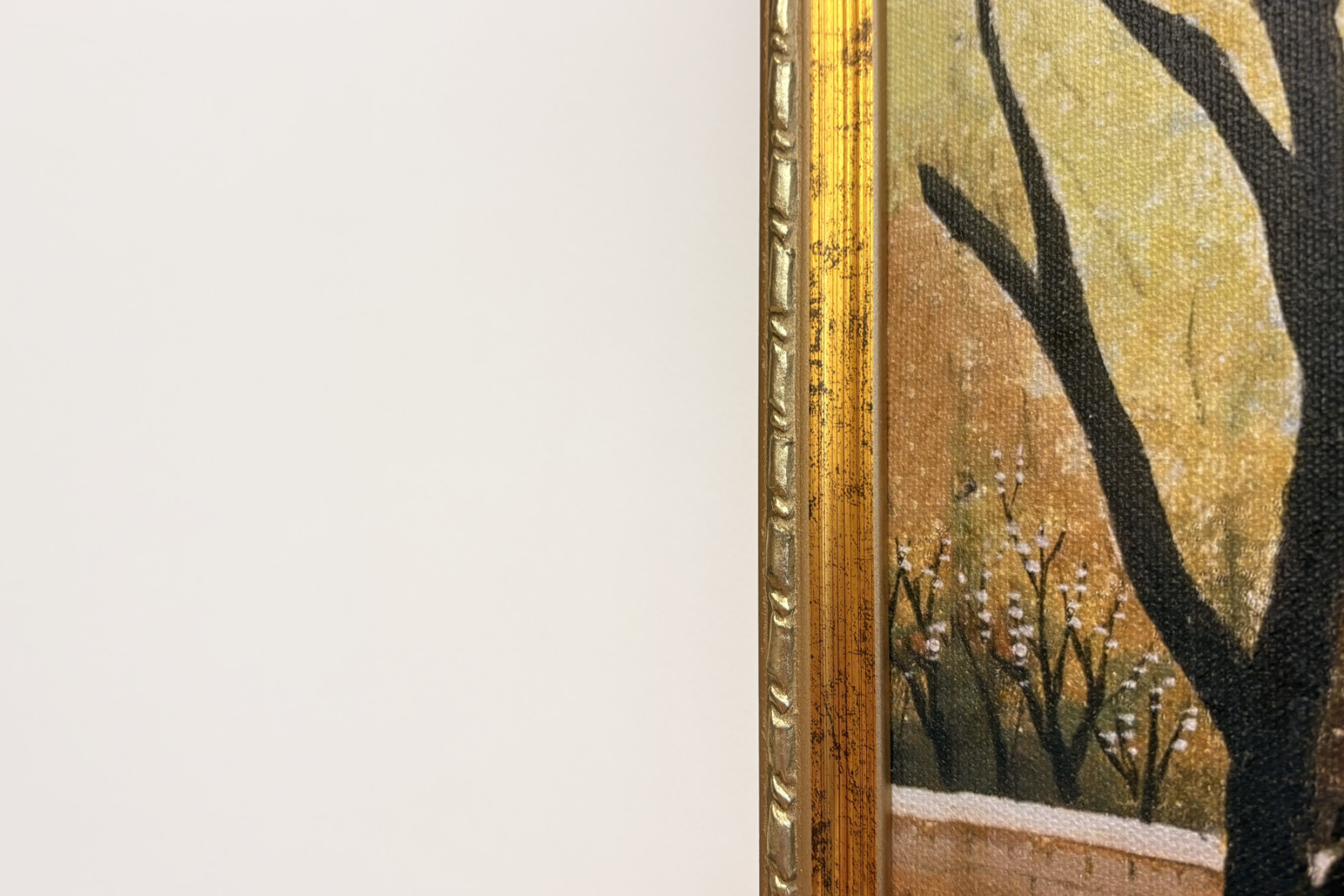Paysage avec paysan - Henri Rousseau