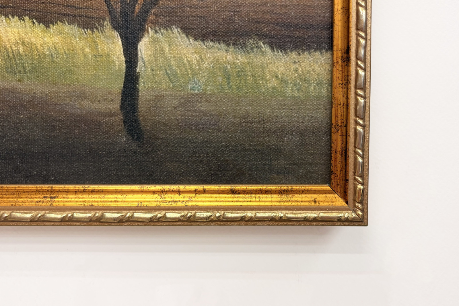 Paysage avec paysan - Henri Rousseau