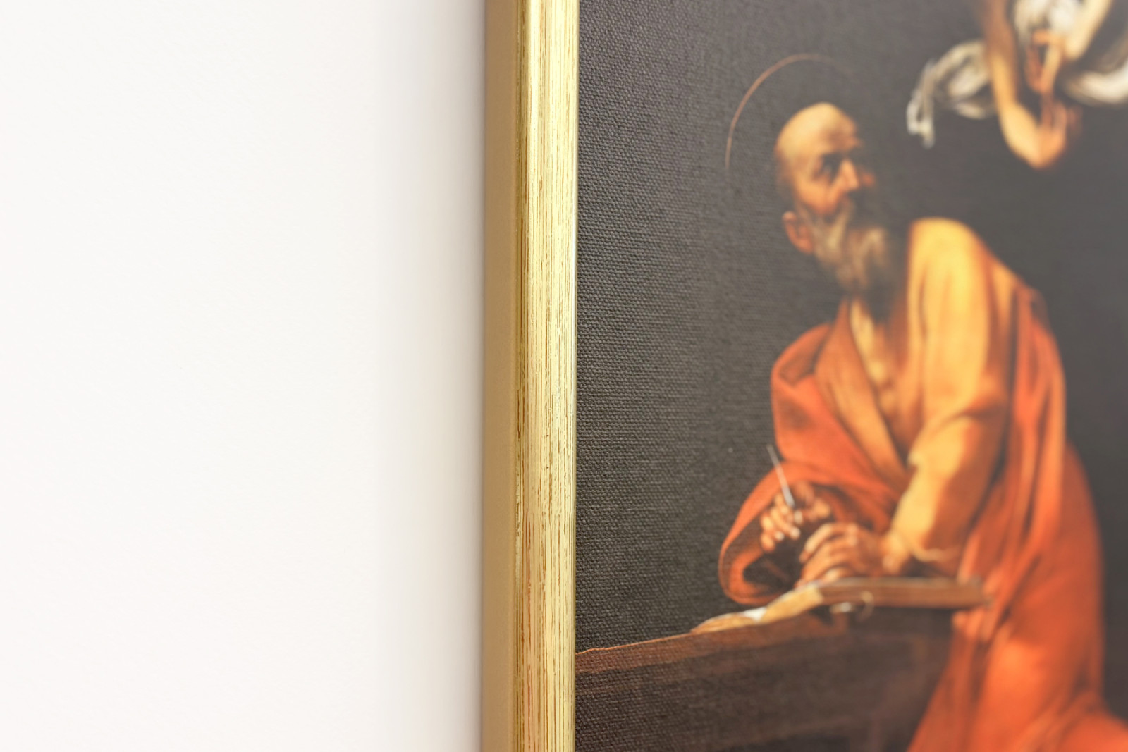 L'Inspiration de Saint Matthieu - Michelangelo Merisi Caravaggio