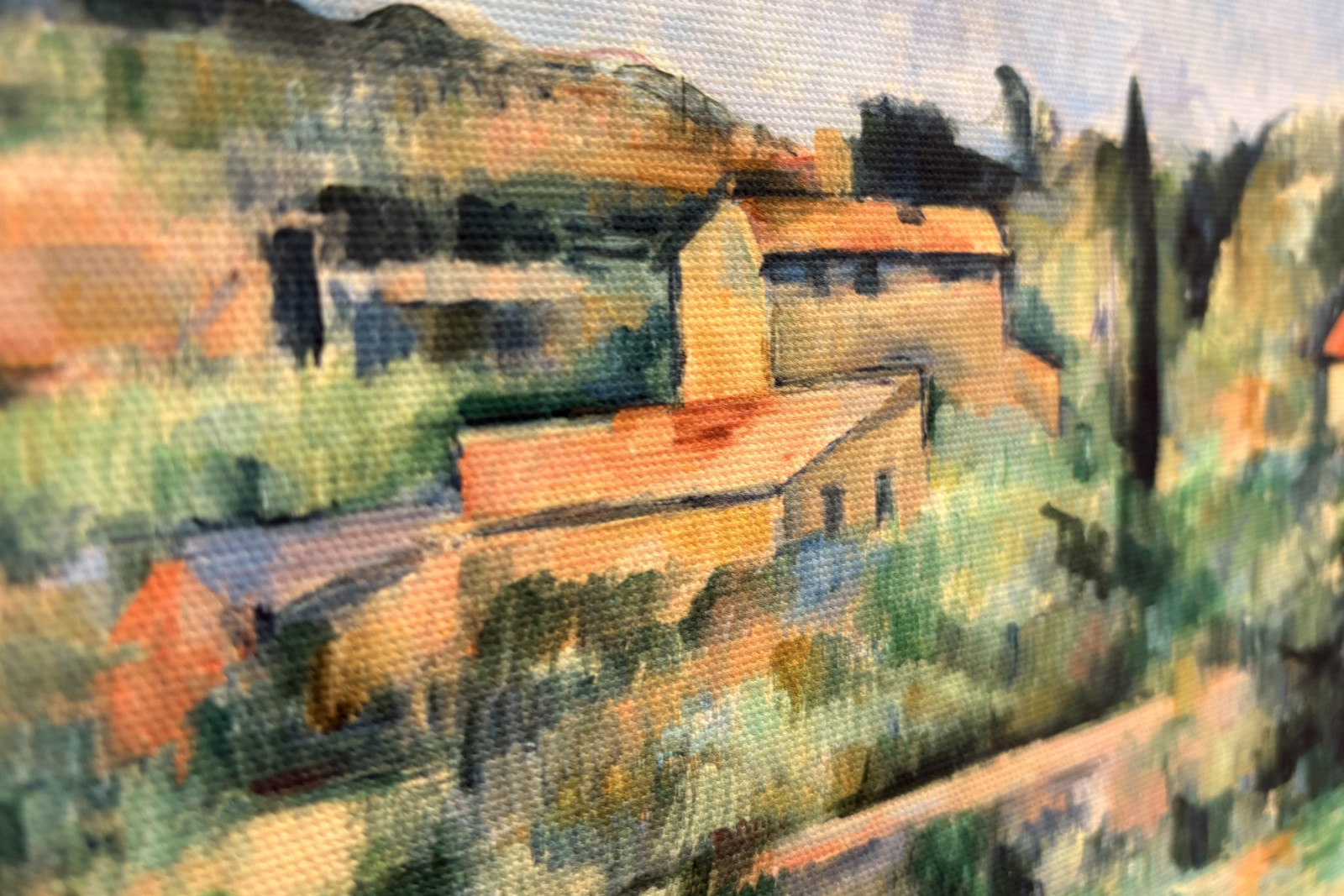 La plaine de Bellevue / Les terres rouges - Paul Cézanne