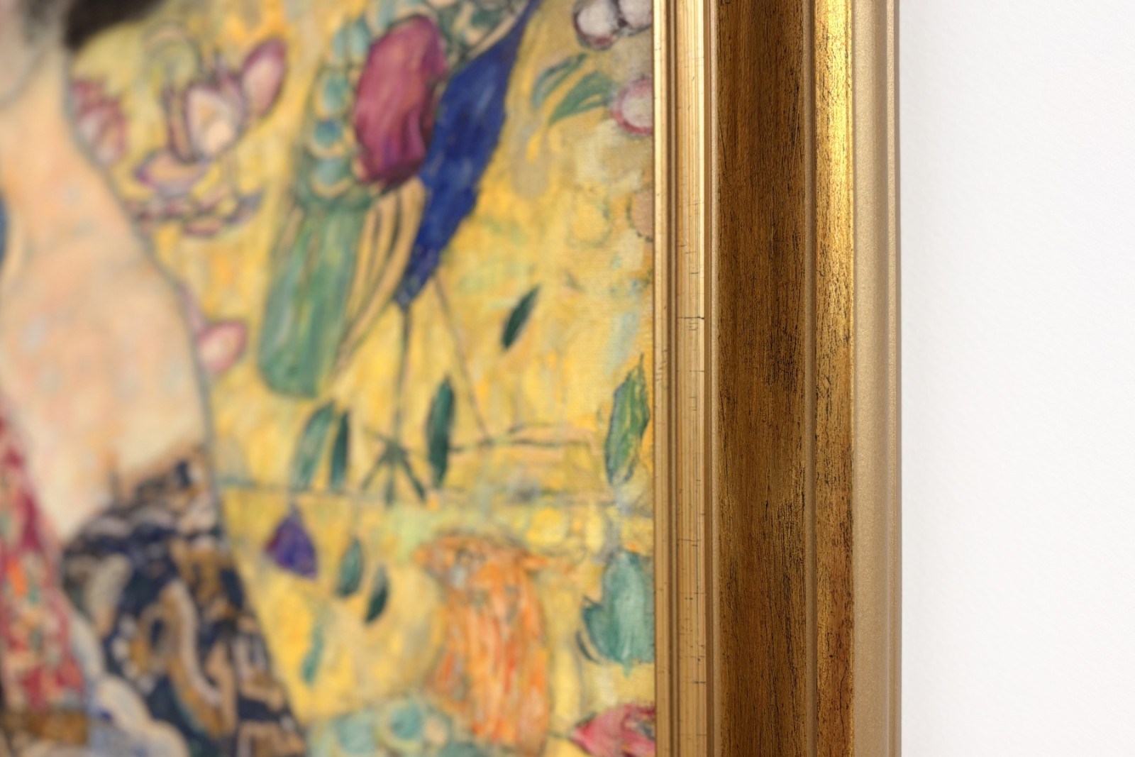 Dame avec éventail - Gustav Klimt