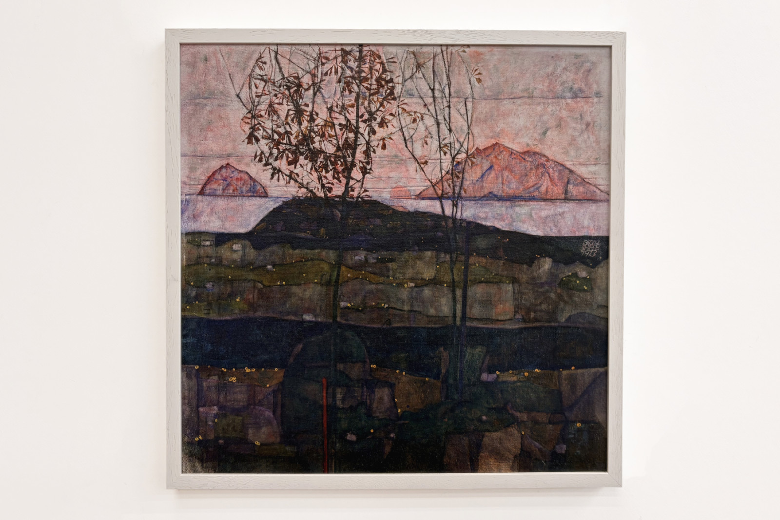 Coucher de soleil, 1913 - Egon Schiele