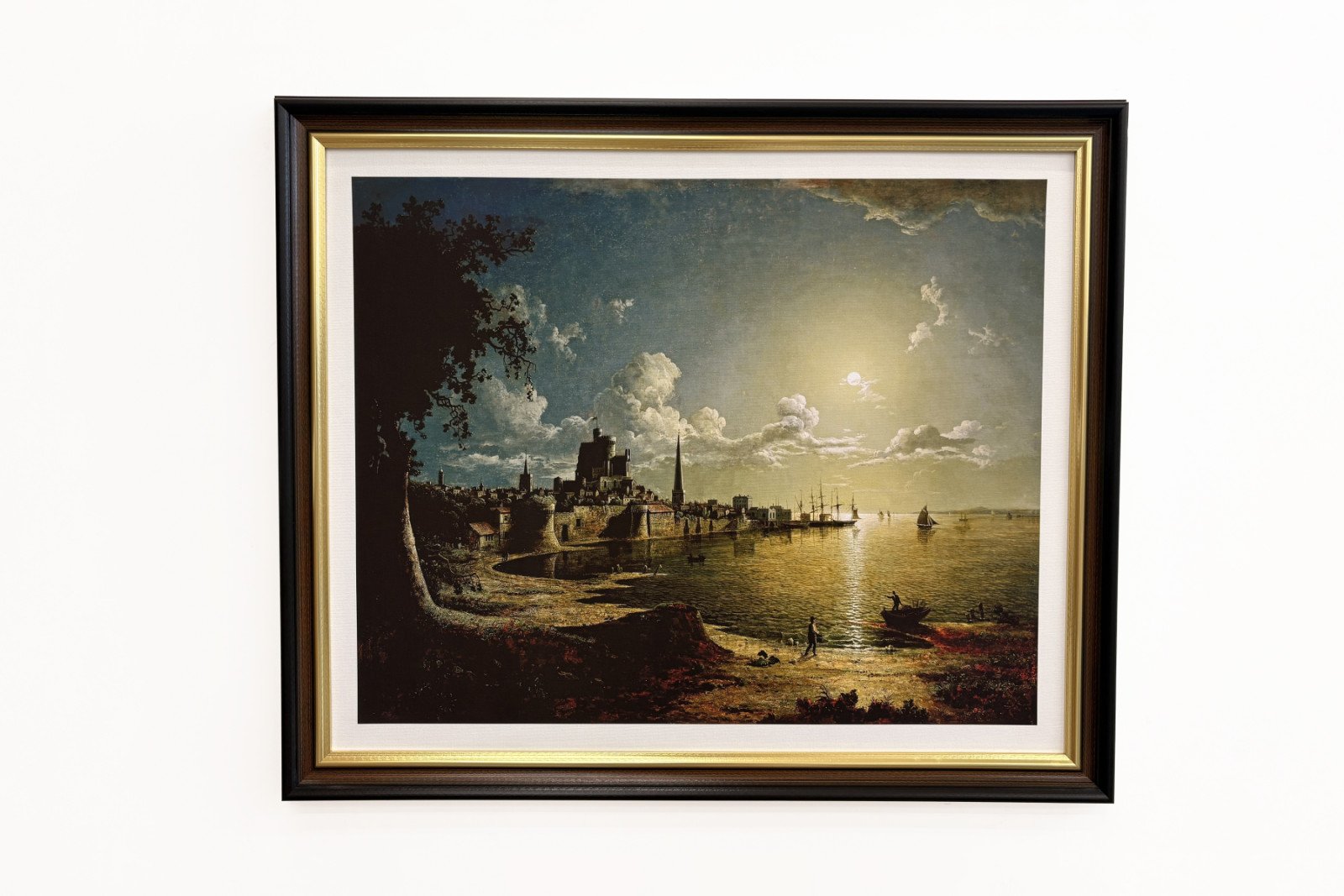 Scène au clair de lune, Southampton, 1820 - Sebastian Pether