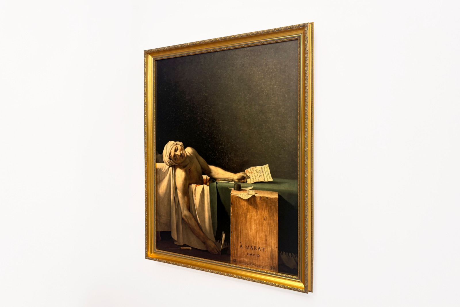 La Mort de Marat - Jacques Louis David