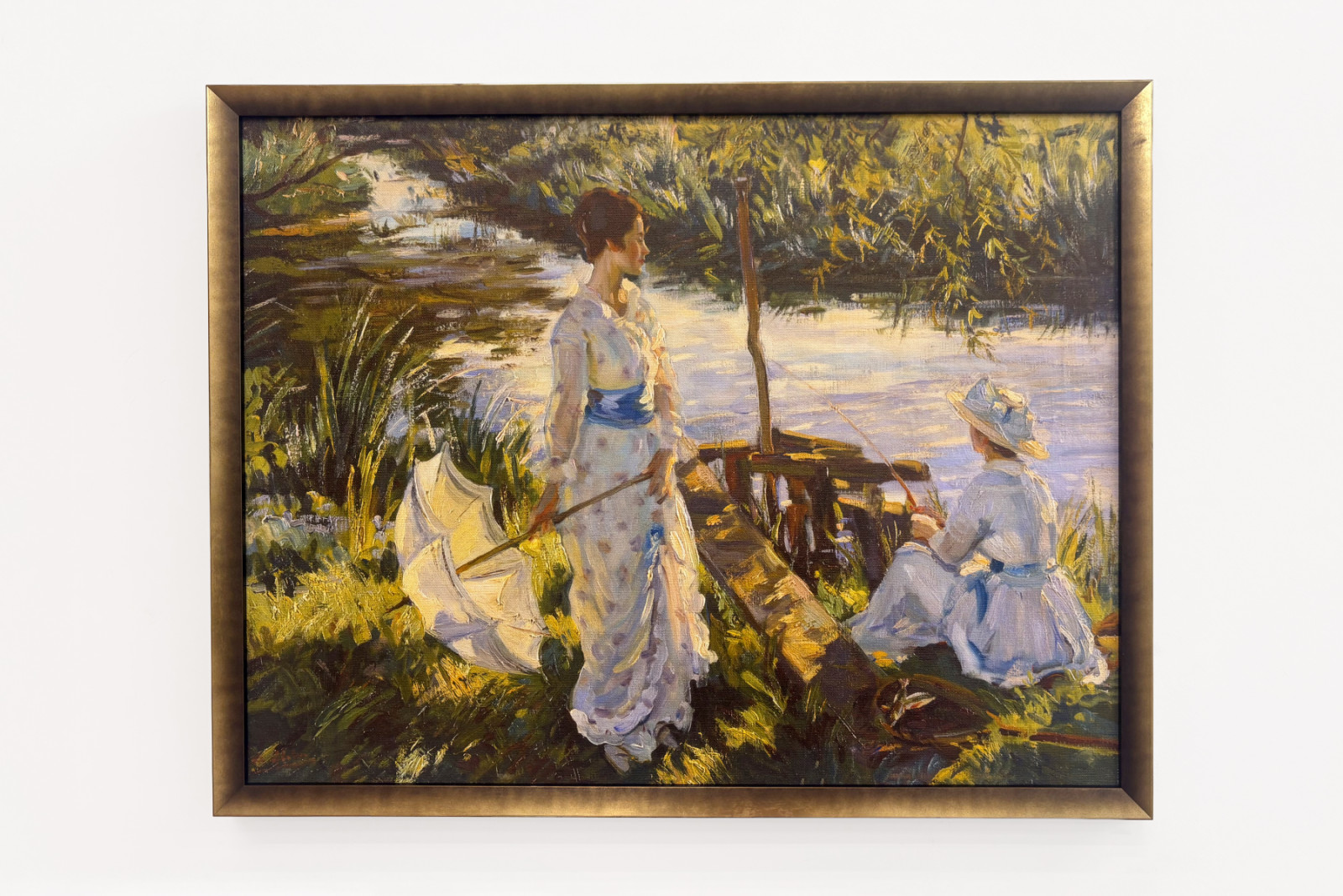 Pêche, planche de livre - Wilfred Gabriel de Glehn