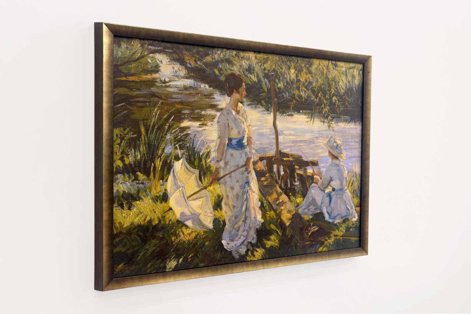 Pêche, planche de livre - Wilfred Gabriel de Glehn