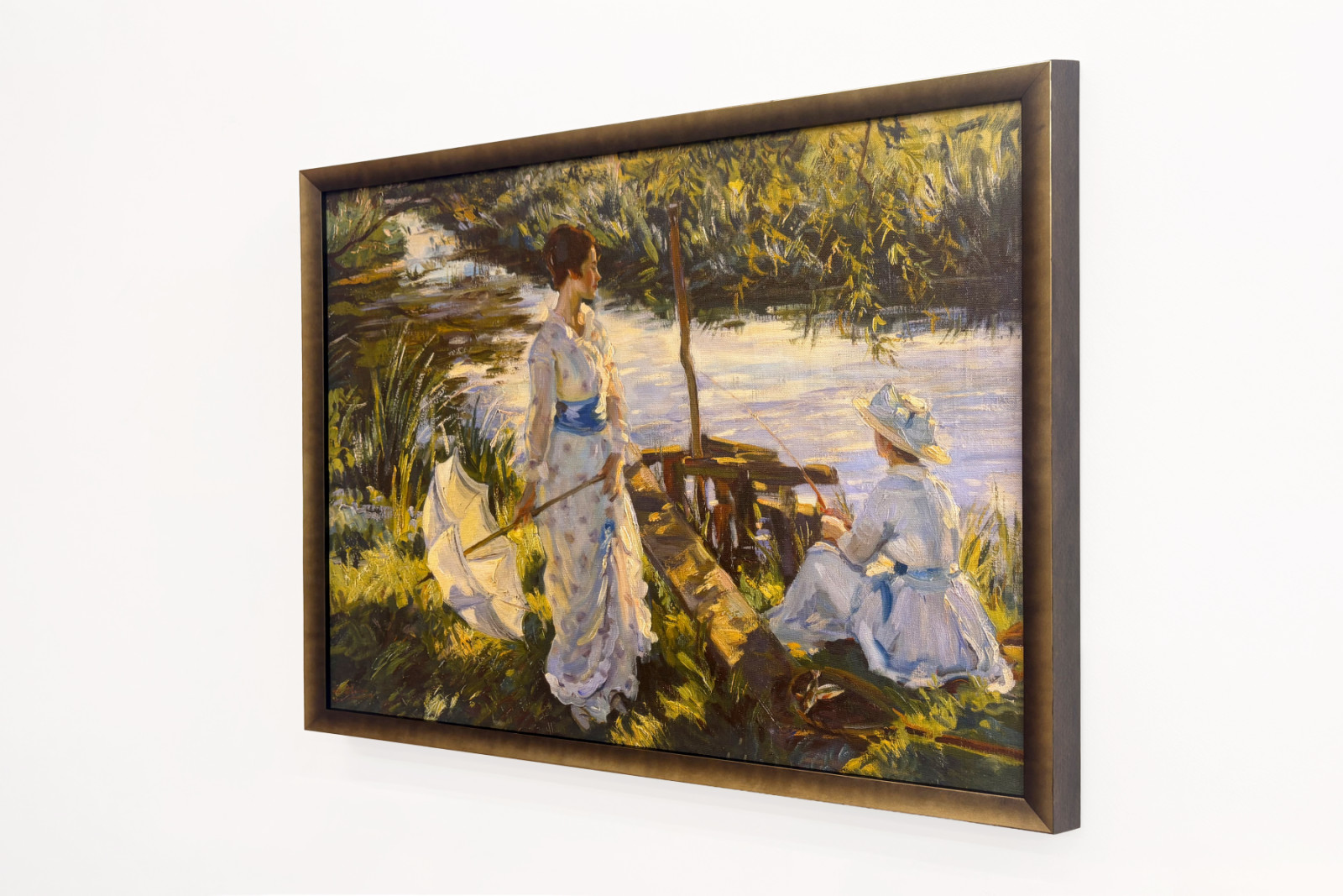 Pêche, planche de livre - Wilfred Gabriel de Glehn