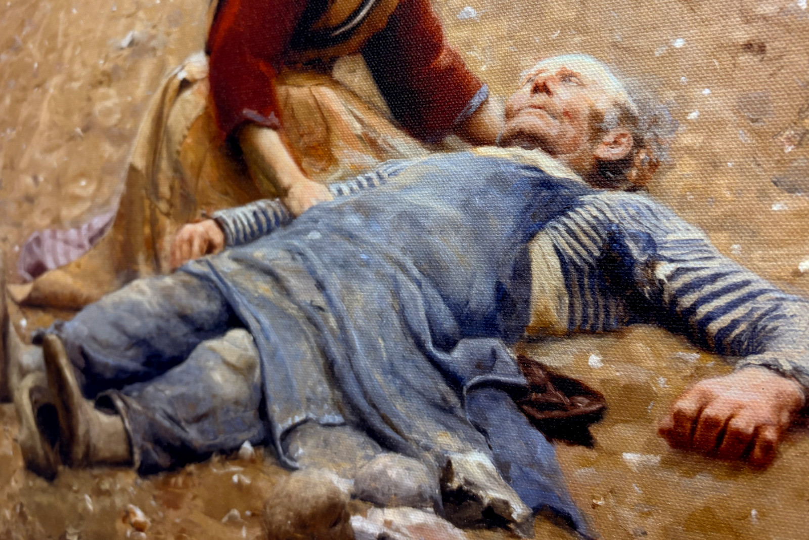 Épuisé ou Le Martyr, 1889 - Hans Andersen Brendekilde