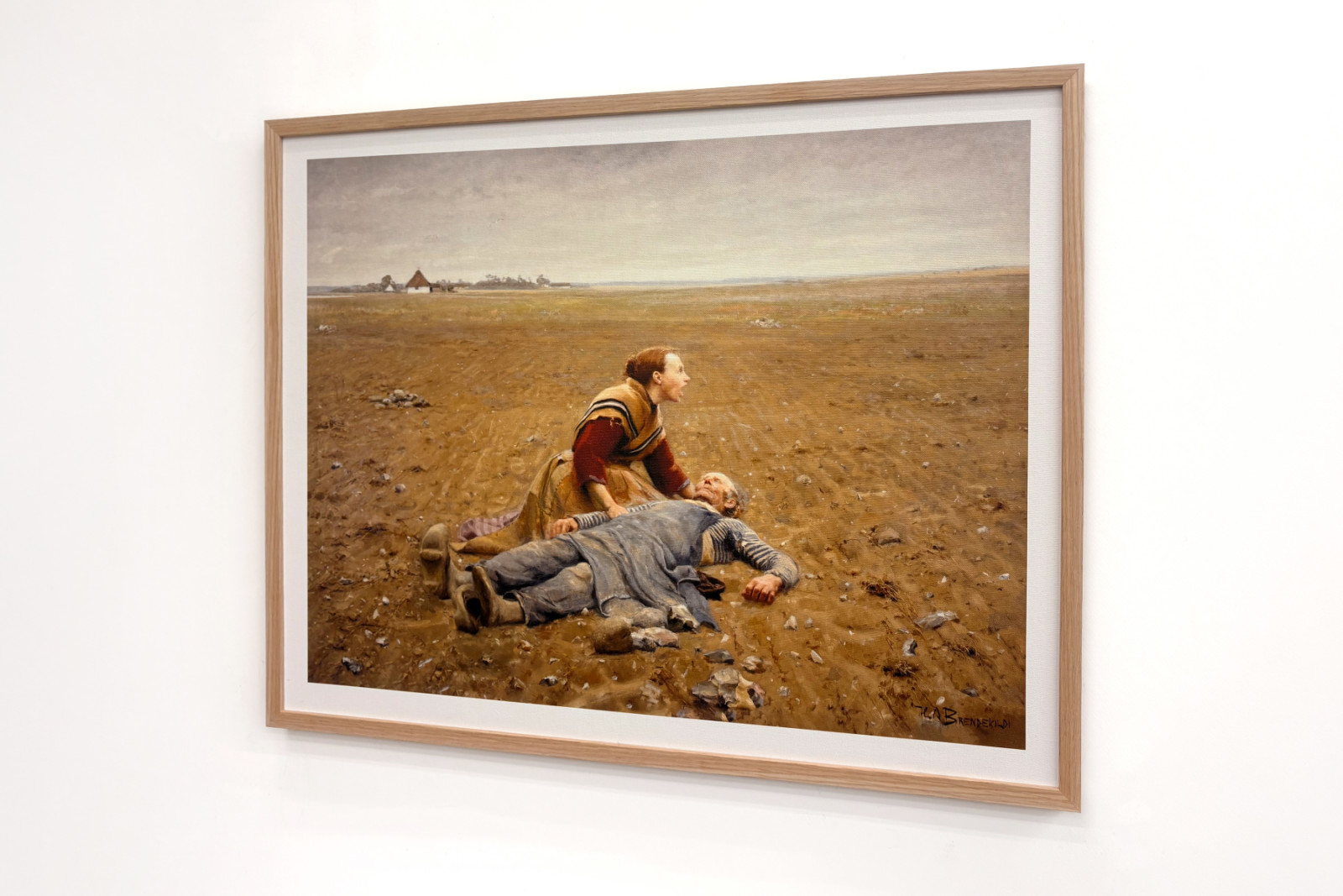 Épuisé ou Le Martyr, 1889 - Hans Andersen Brendekilde