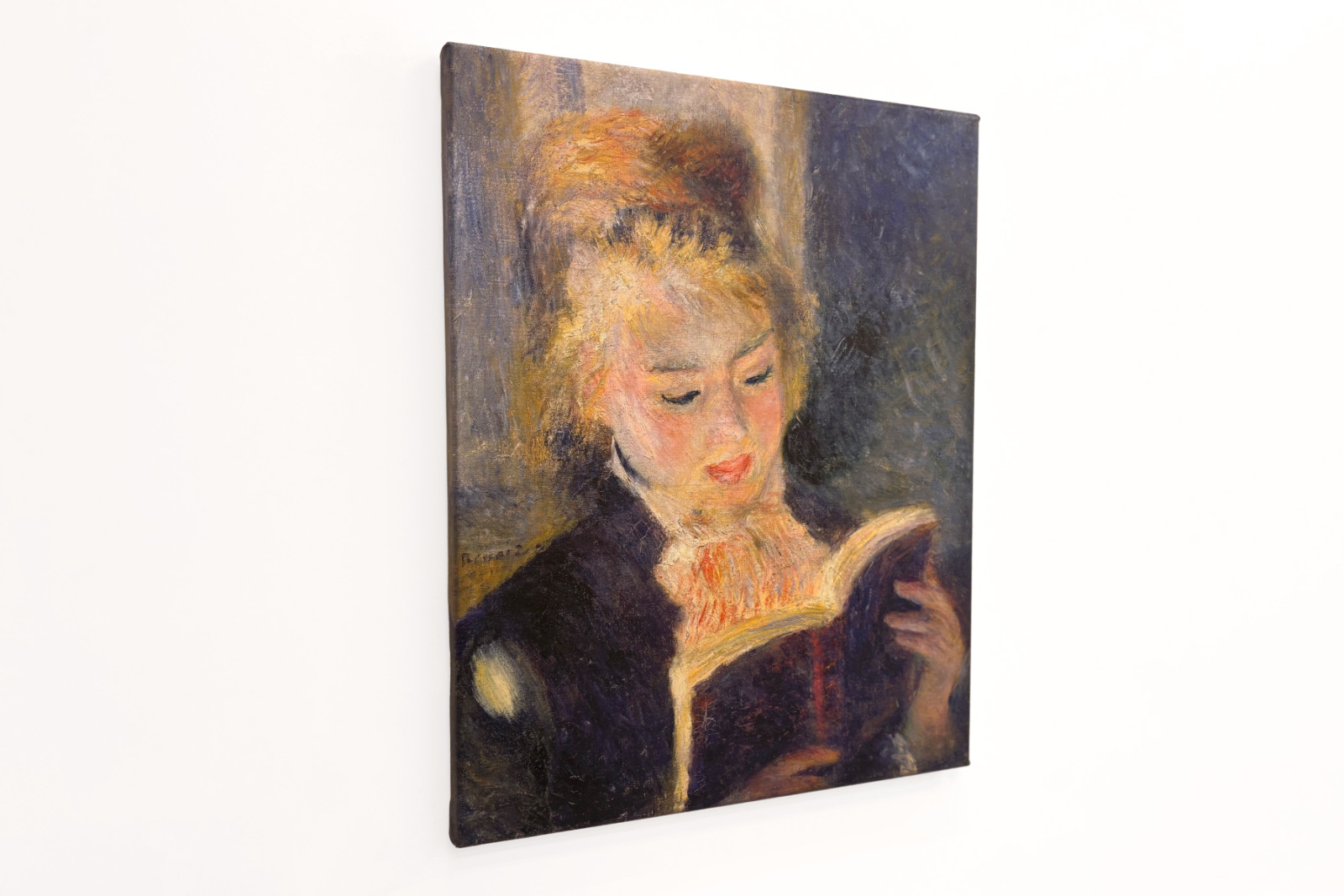 Jeune fille lisant, 1874 - Pierre-Auguste Renoir