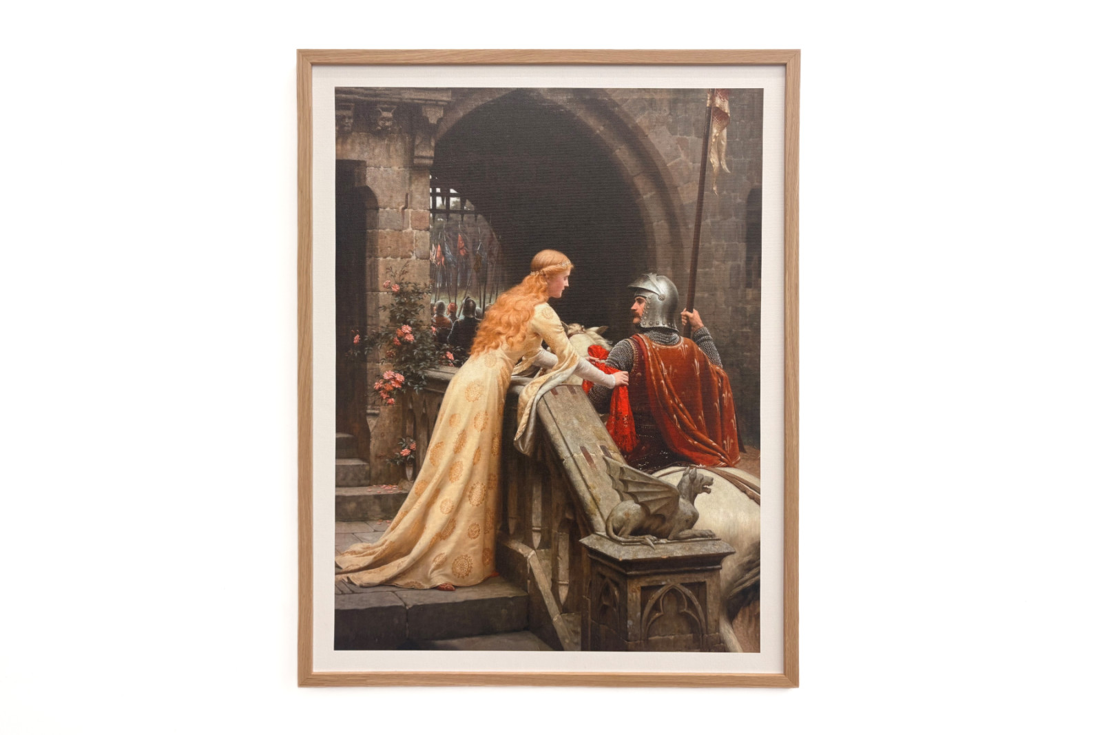 Dieu vous garde - Edmund Leighton
