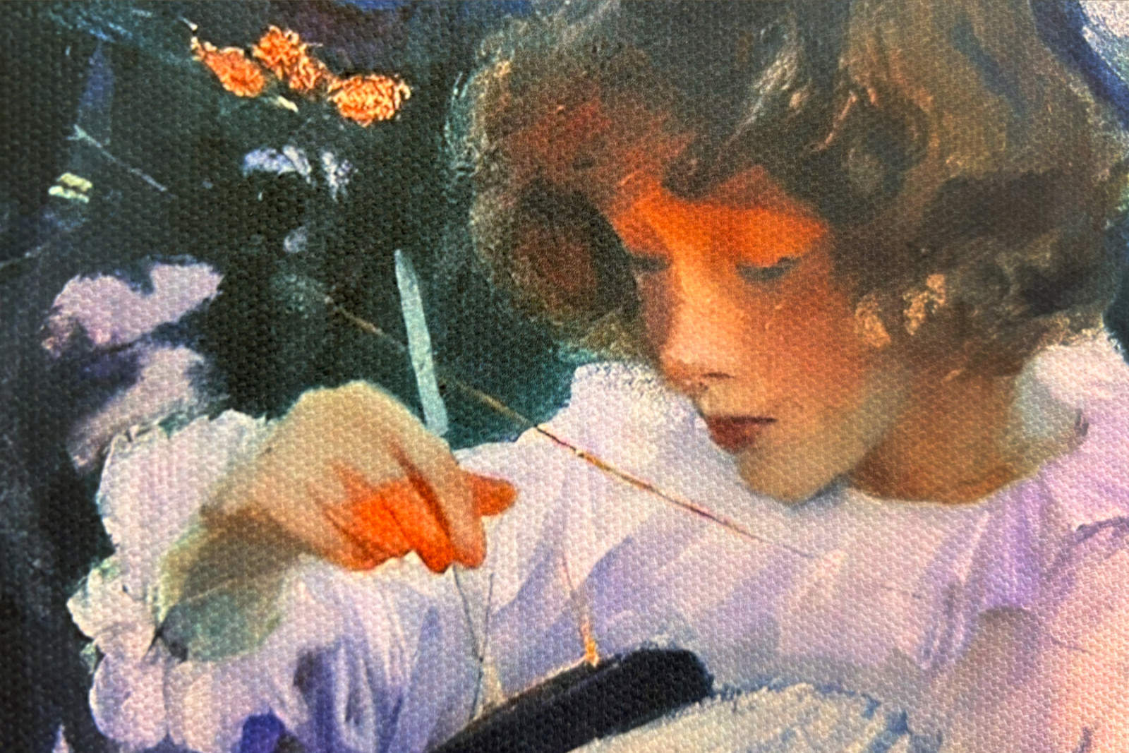 Œillet, lys, lys, rose - John Singer Sargent