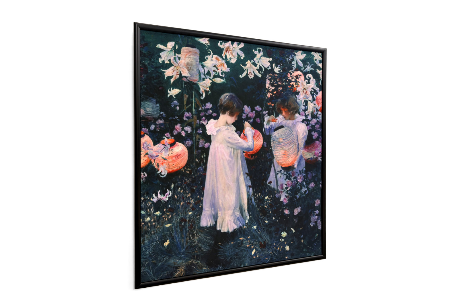 Œillet, lys, lys, rose - John Singer Sargent