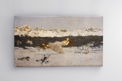 La Punition de la luxure - Giovanni Segantini