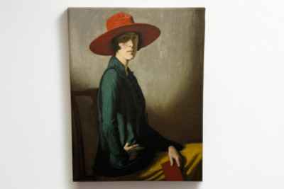 Dame au chapeau rouge - William Strang