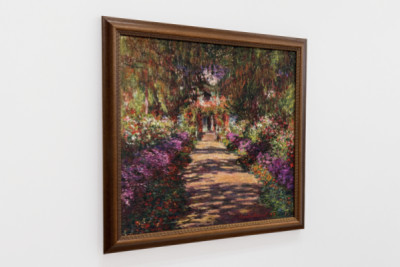 Un chemin dans le jardin de Monet, Giverny, 1902