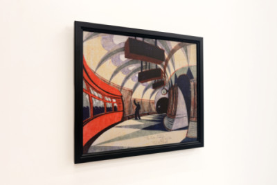 Le train souterrain, vers 1932 - Cyril Edward Power