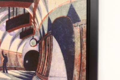 Le train souterrain, vers 1932 - Cyril Edward Power