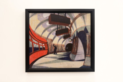 Le train souterrain, vers 1932 - Cyril Edward Power