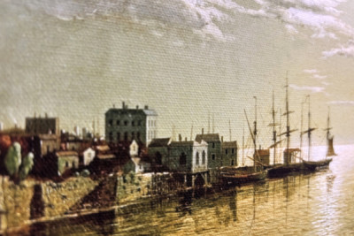 Scène au clair de lune, Southampton, 1820