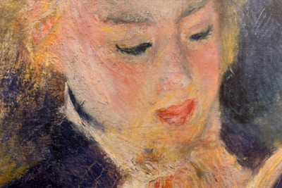 Jeune fille lisant, 1874