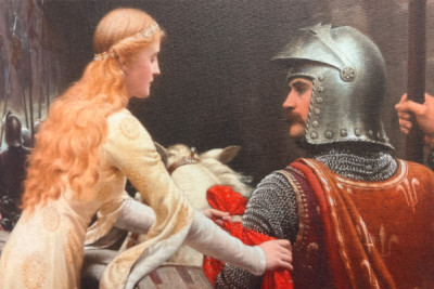 Dieu vous garde - Edmund Leighton