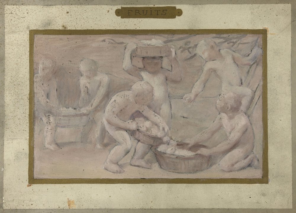 Esquisse pour la Salle des Fêtes de l