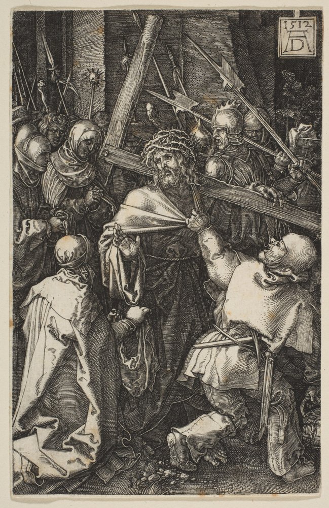 Le Christ portant la croix, de «La Passion» - Albrecht Dürer