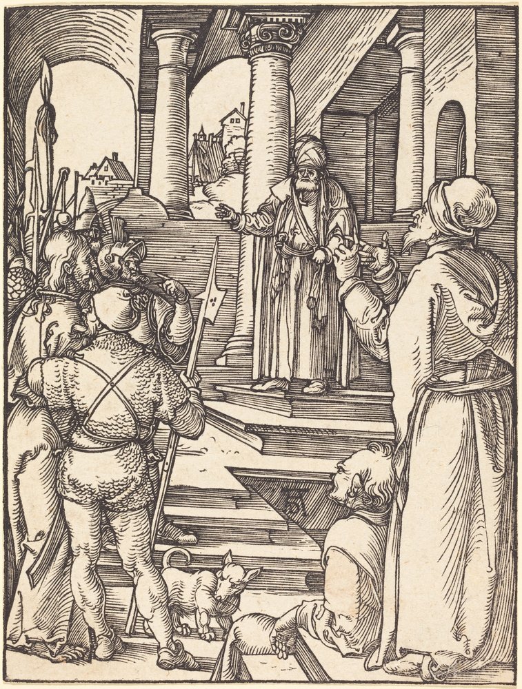Le Christ devant Pilate - Albrecht Dürer