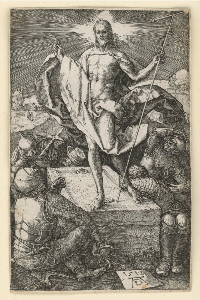 La Résurrection du Christ (Passion gravée) - Albrecht Dürer