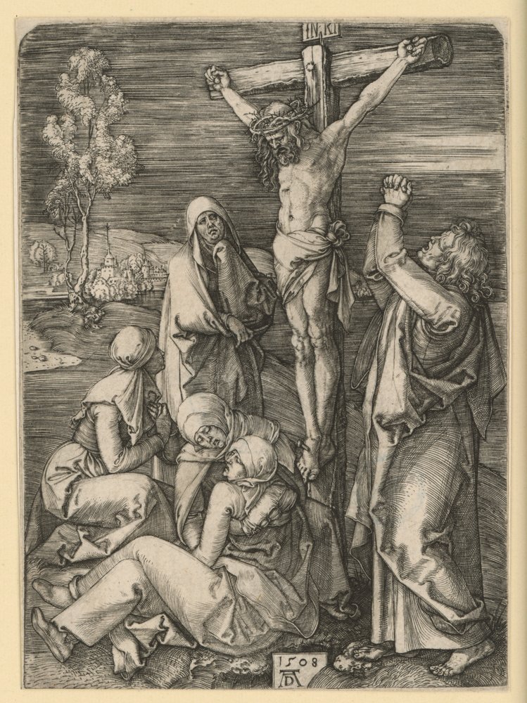 Le Christ en croix - Albrecht Dürer