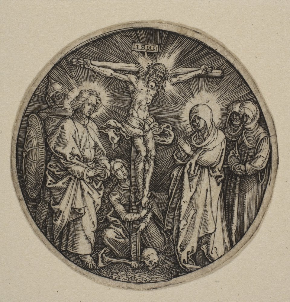 La Crucifixion (tondo) - Albrecht Dürer