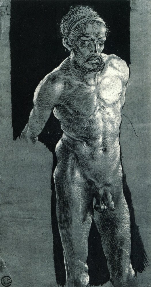 Autoportrait nu - Albrecht Dürer