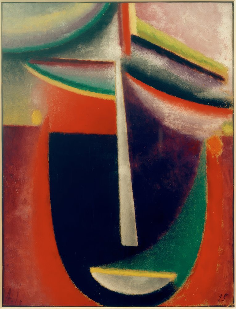 Tête abstraite : mystère - Alexej von Jawlensky
