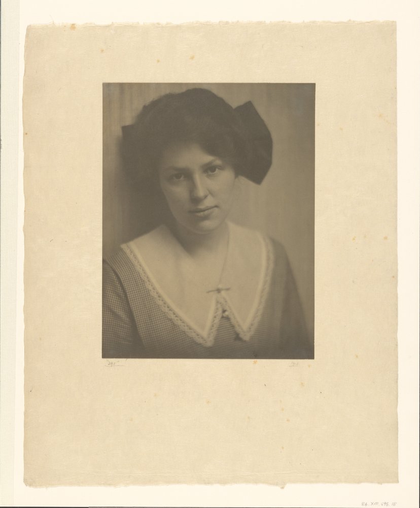 [Portrait de Marie Rapp] - Alfred Stieglitz