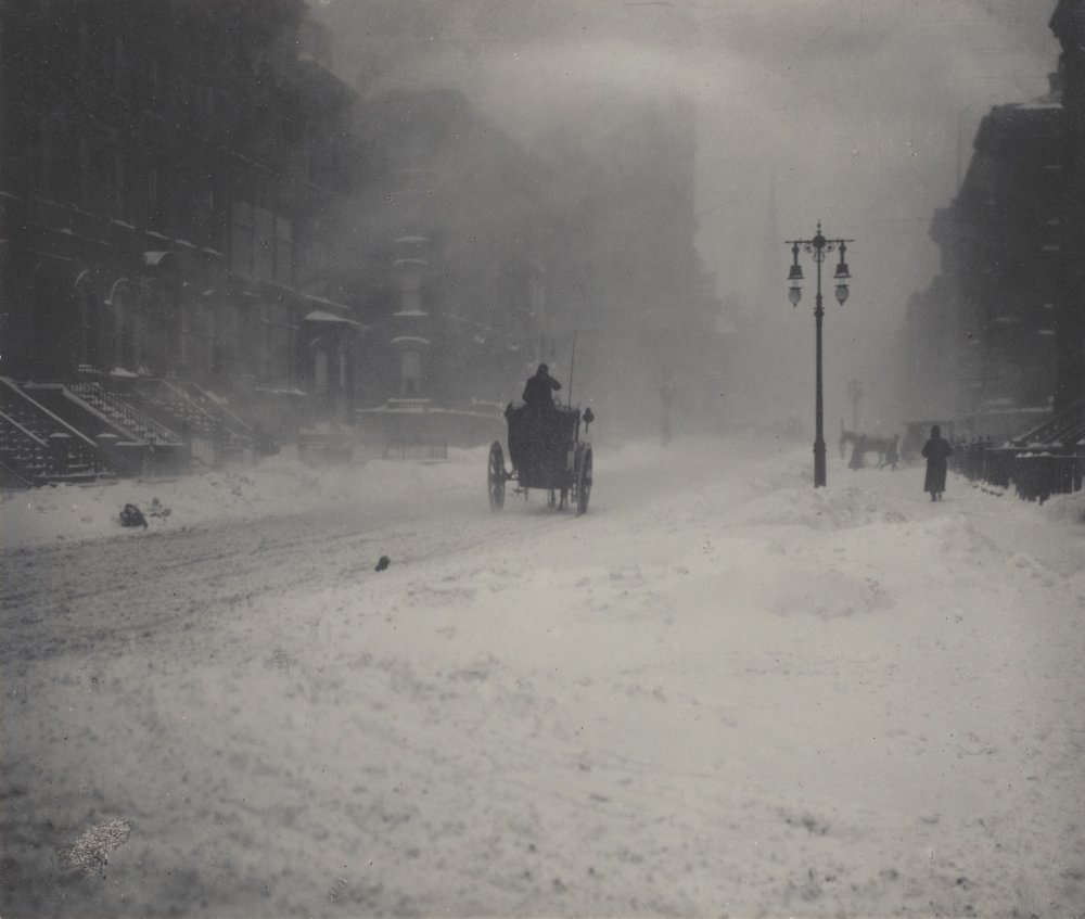 La tempête de neige, New York - Alfred Stieglitz