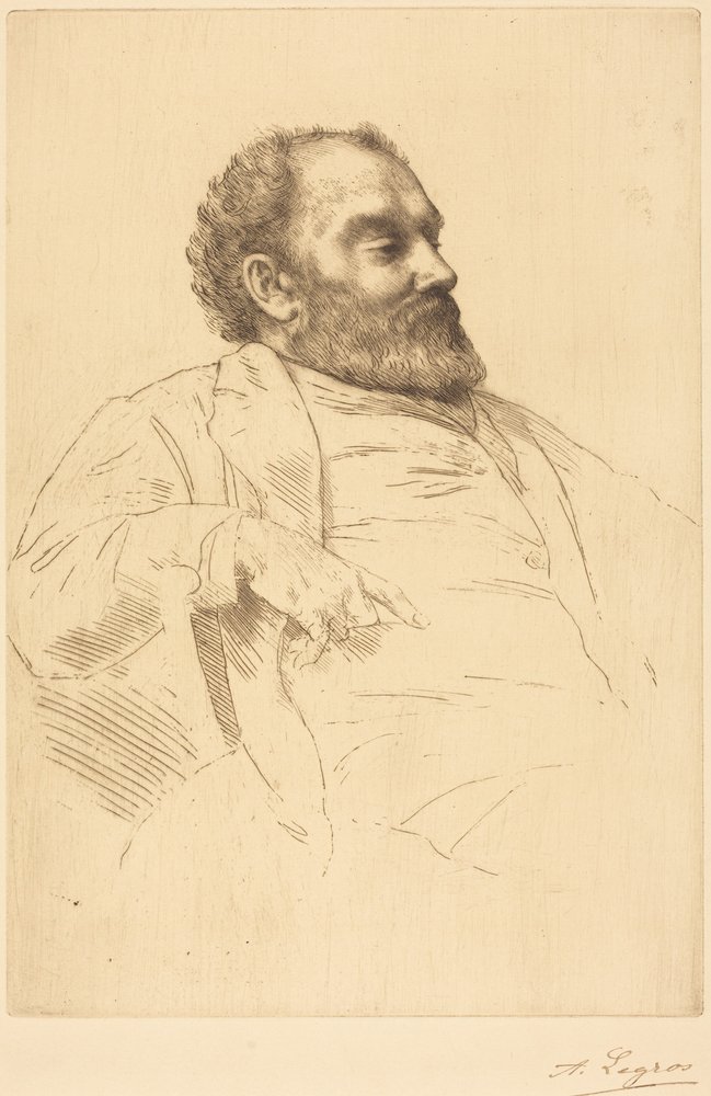 Val Prinsep, R.A. - Alphonse Legros